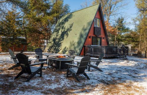 Timber Haven - Cozy A-frame Hot Tub Fireplace - Foto 36