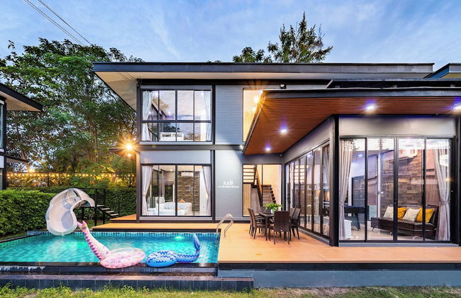 AnB Loft 9 poolvilla close Jomtian beach - Foto 43