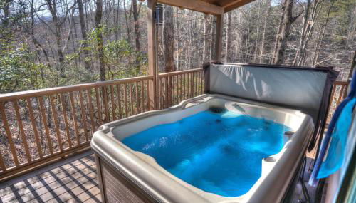 Luxury Cabin Sleeps 8 with creekside fire pit near Helen GA - Foto 2, Other