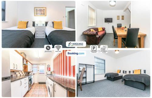 Wigan Work-Ready 3BR House Sleeps 6 Guests - Photo 1