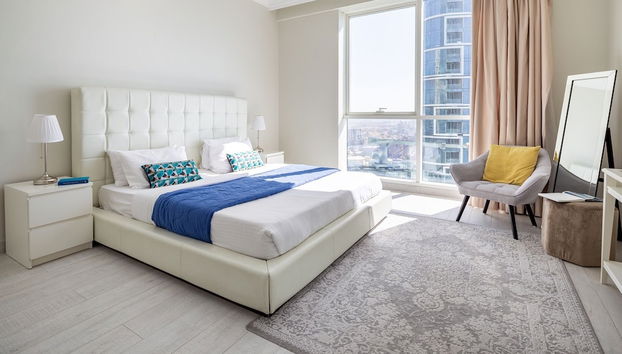 Premium 2BR w/ Direct Beach Access. Sea Views! - Foto 2, Habitación