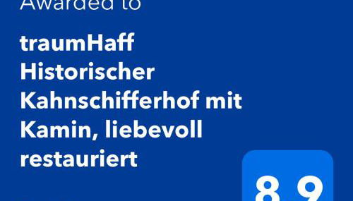 traumHaff Historischer Kahnschifferhof mit Kamin, liebevoll restauriert - Foto 4