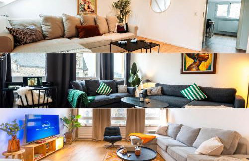 3-Floor Oasis in the Heart of Koblenz, Sleeps 16 - Foto 1