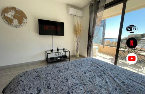 NEW Studio, piscine et vue mer • proche de Monaco - Foto 2