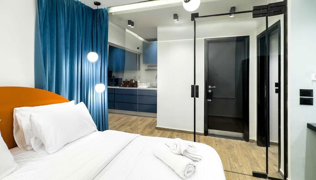 The 2 BDR Sapphire Condo 5 min to CAI Airport - Foto 2, Habitación