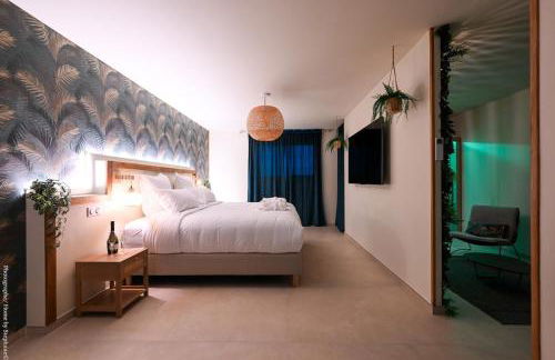 Suite Emeraude Spa Détente avec Balnéo Double & Sauna - Foto 3