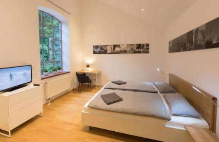 LokoMotel-Wohnung, Luxus Ferienwohnung im Lokschuppen - Foto 4