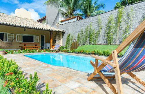 Casa com piscina, churrasqueira e jardim em Lauro de Freitas - até 11 pessoas - Foto 6