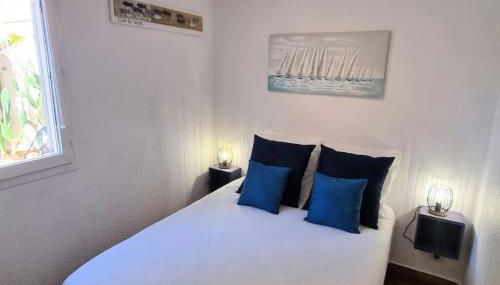 Le MARINE Rez de Jardin direct Plage Parking Privé Climatisé - Foto 5