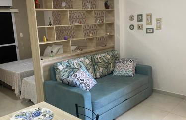 flat em Olímpia com churrasqueira - Foto 1