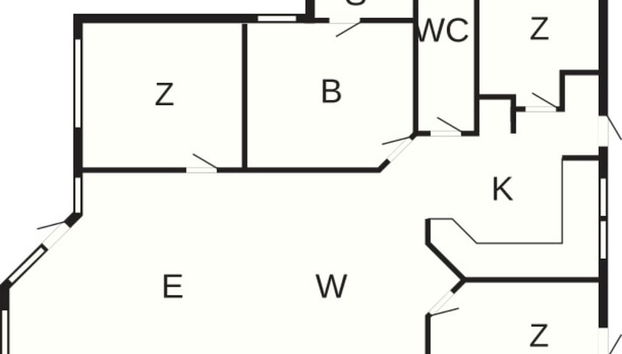 Holiday Home in LÃ¸kken - Foto 3, Plano