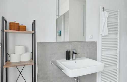 ARCHIPEL - Balkon - nahe Hamburg - Lounge - Smart TV - Parking - Foto 13