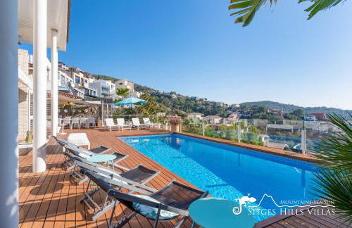 Super Villa Oasis Fab Sea and Sitges View with Private Pool and Air Conditioning - Foto 43