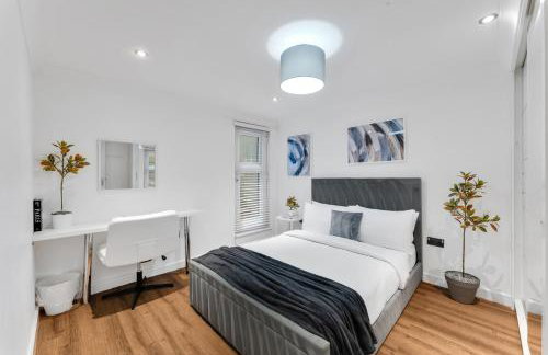 London Cosy 2 Bedroom Modern Suite Central, Excel, Stratford Wanstead Sleeps 4 - Foto 3