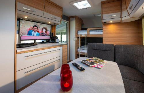 Gemütliche Unterkunft mit Top-Ausstatung und Vorzelt im Heide Resort Brüggen - Foto 9