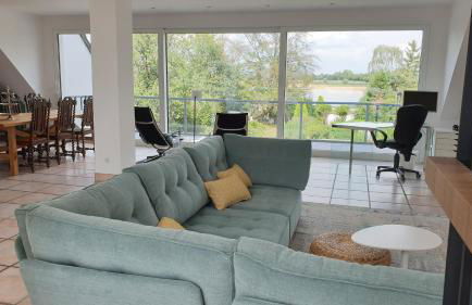 Somnar Panoramaloft mit Hästens Betten - Rheinblick 150qm - Foto 1