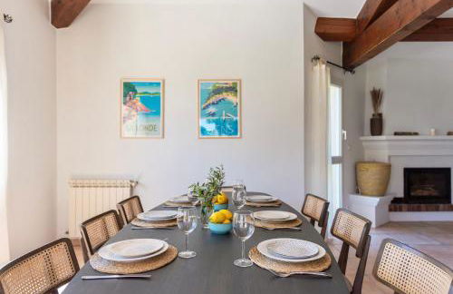 Villa Pitou, Piscine chauffée, 200m plage - Photo 8