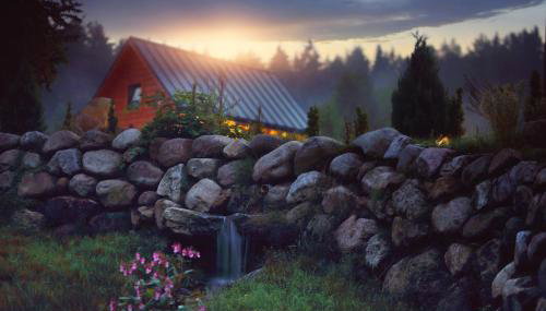 Domek nad Czerwienią - Foto 5, Garden, Garden view