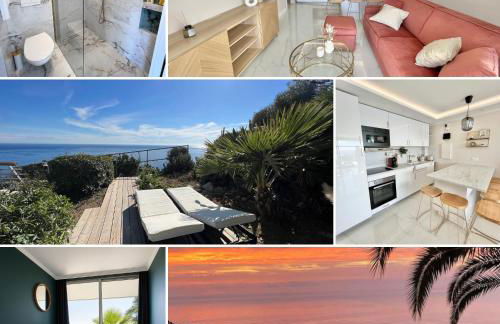 Luxueux appartement - vue mer - piscine - free parking - Monaco - Foto 2