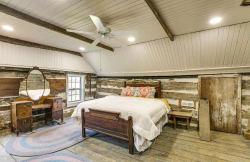 Hot Tub and Creek Views Secluded Perryville Cabin - Foto 21