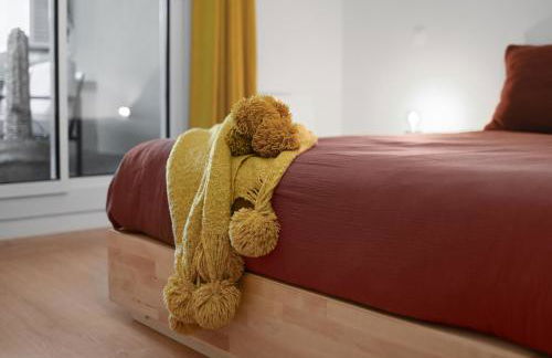 T2 Calme absolu - Coeur Toulouse - Saint Cyprien - climatisation - Terrasse arborée - Foto 23