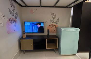 Kit pé na areia - Praia do Gonzaguinha - São Vicente - Wifi, TV e Ar condicionado - Foto 6