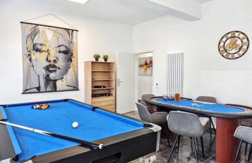 Designer Loft für bis zu 15, Whirlpool, Infrarotsauna, Billard, Pokertisch, 2 Bäder - Foto 1