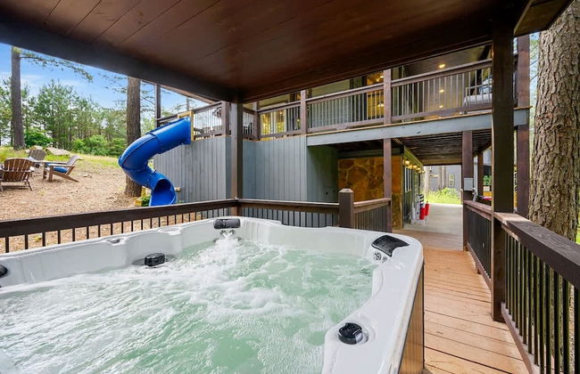 Family-friendly Broken Bow Cabin w spa Game Room - Foto 29