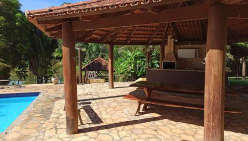 Sítio Recanto da Paz - Chácara para temporada com piscina aquecida - Foto 4