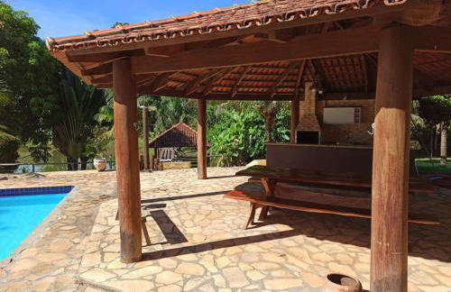 Sítio Recanto da Paz - Chácara para temporada com piscina aquecida - Foto 4