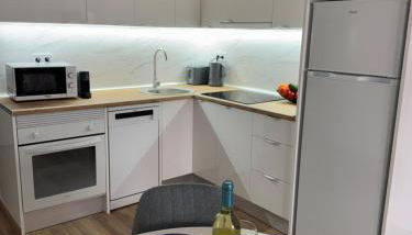 Apartament La Mata - Photo 4, stove, toaster