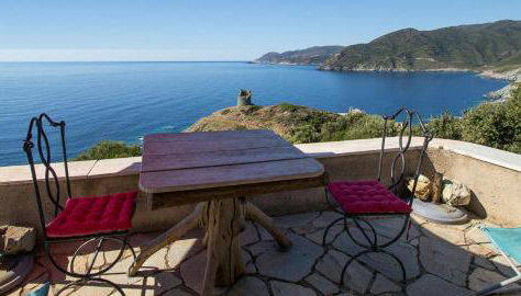 Coin de paradis avec vue unique sur la mer et la tour génoise - Foto 3