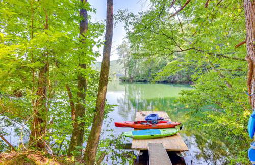 Lakefront Murphy Getaway with Deck, Dock and Kayaks! - Foto 34