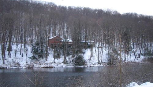Beautiful Cabin with Hot Tub Surrounded by Trees in Confluence, Pennsylvania - Foto 5