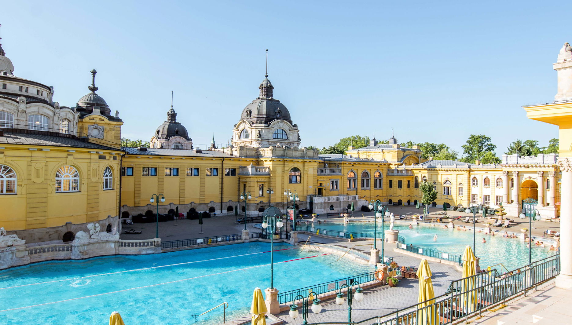 Ingresso do Balneário Széchenyi