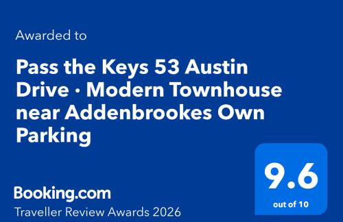Pass the Keys 53 Austin Drive · Modern Townhouse near Addenbrookes Own Parking - Foto 5