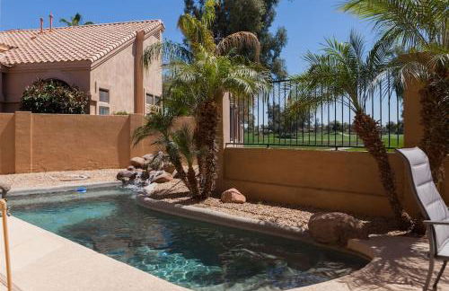 Gated Ocotillo house, pool heater, BBQ, golf views - Foto 27