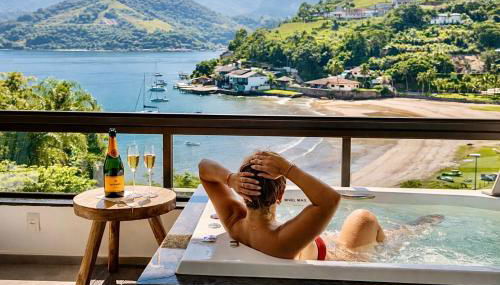 Loft Boutique Frente Mar com Hidromassagem e Vista Panorâmica - Foto 4