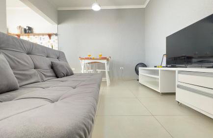 Cantinho Perfeito para Dois Conforto e Mar Bem Pertinho, Casa terrea no centro 80M Praia, Ar, Enxoval,Estacionamento e churrasqueira - Foto 12