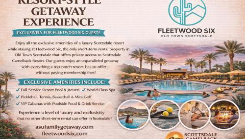 Perfect Friends Escape in Old Town Scottsdale with Resort Pool Access and Roof Deck! - Foto 5