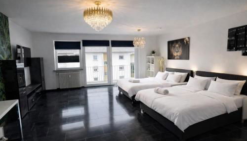 Exklusive Moderne Wohnung Gießen Stadtnähe mit Balkon - Foto 1