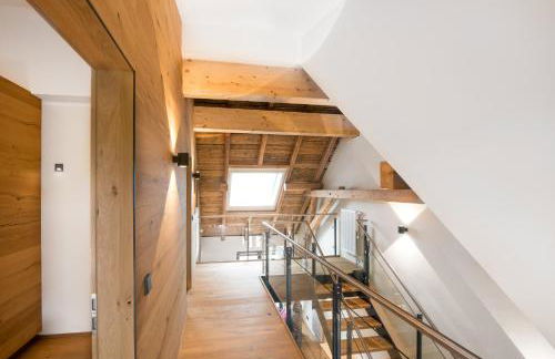 Ferienwohnung im Chaletstil Bergloft 115 qm Wellness Fitness Sauna Bergrödelhof - Foto 5