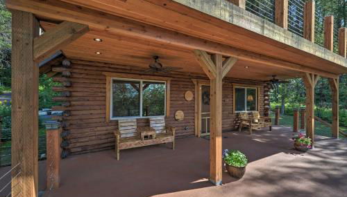 Alpine Adventures Cozy Log Cabin with Deck and Views! - Foto 3