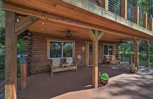 Alpine Adventures Cozy Log Cabin with Deck and Views! - Foto 3