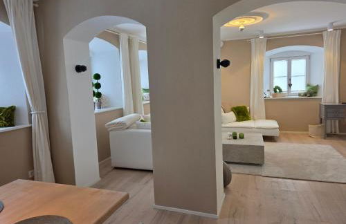 Kavaliershaus Wallerstein, stilvolle Wohnung mit Privatparkplatz - Foto 32