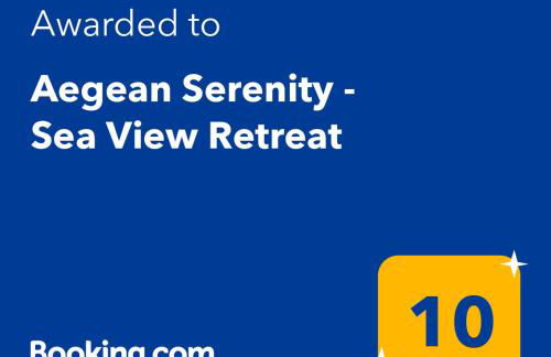 Aegean Serenity - Sea View Retreat - Foto 39