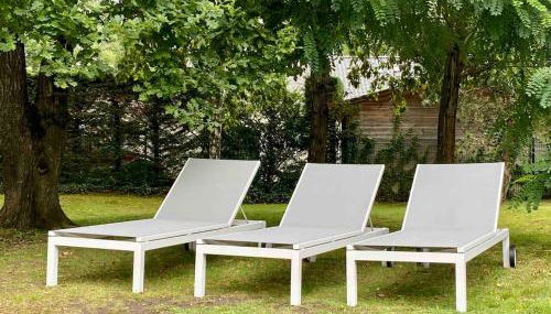 Maison d'architecte en forêt du Touquet - Foto 5, Garden, sunbed