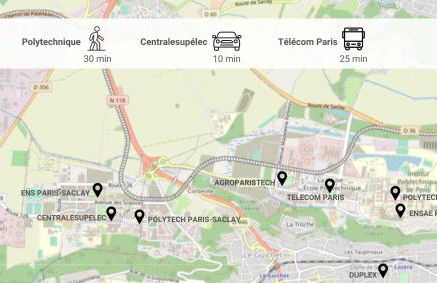 Le Duplex , Proche Gare RER, Parking, Arrivée autonome - Foto 15