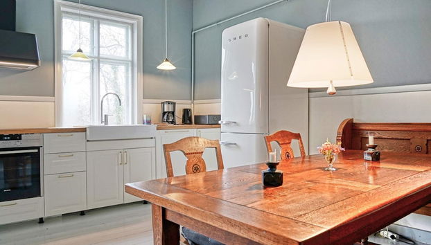 6 Person Holiday Home in Hasle - Foto 5, Cocina privada