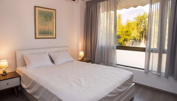 Beachside Bliss Central 1-Bedroom in Glyfada - Foto 2, Habitación